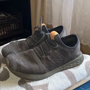 Black new balance sneakers